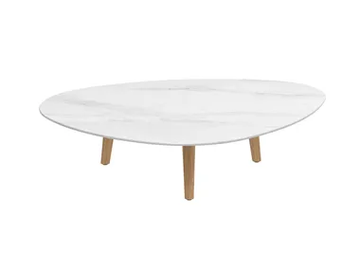 STYLETTO - Triangular garden side table by Royal Botania - view 2